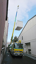 ハウス組立・建方